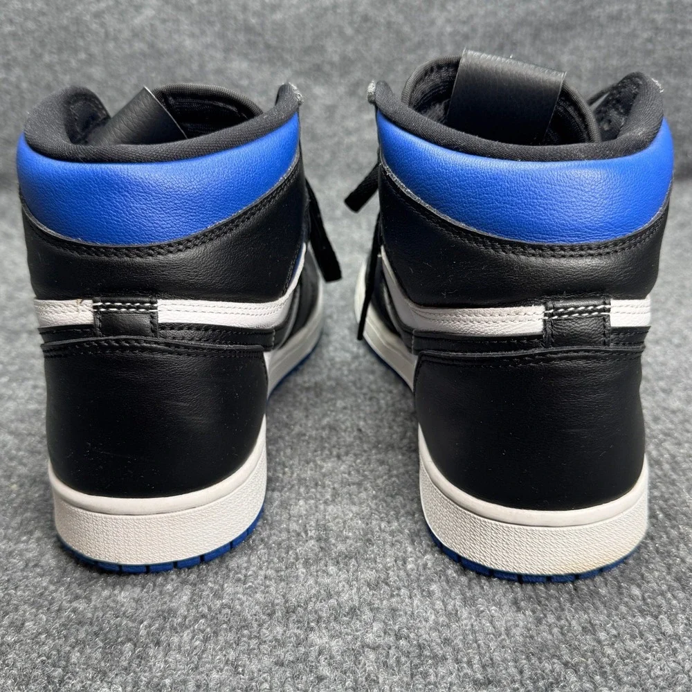 Jordan 1 Retro High OG Mens 8.5 Royal Toe Streetwear Sneakers 555088-041